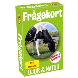 Frågekort Djur & Natur Spil