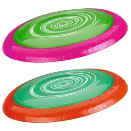 Frisbee med Bl&oslash;d Kant
