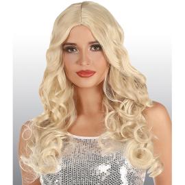 Paryk Natural Look Krøllet Blond