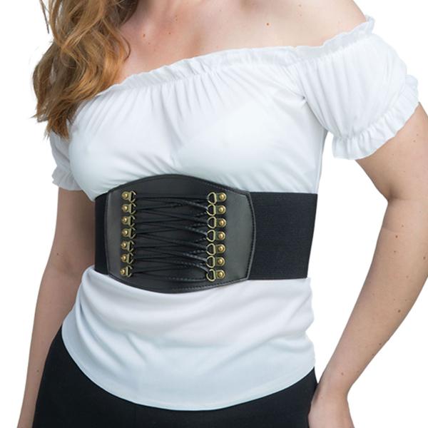 Sort Korsetbælte