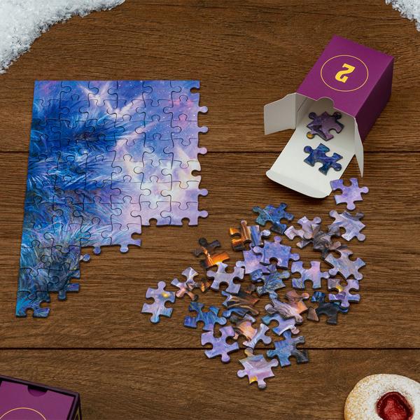 Adventskalender Puslespil Stille Nat