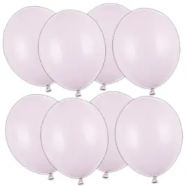 St&aelig;rke Balloner Lavendelgr&aring; Pastel 12 cm 100-pak