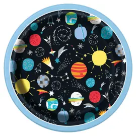 Rummet Små Paptallerkener Outer Space