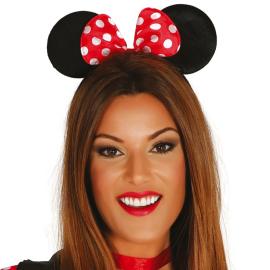 Minnie Mouse Hårbøjle med Sløjfe