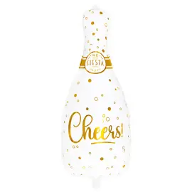 Champagneflaske Folieballon Cheers 74 cm