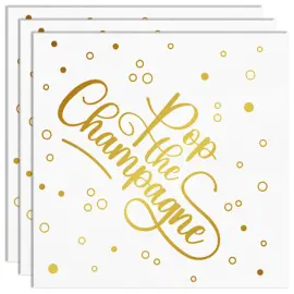 Engangsservietter Pop the Champagne 20-pak