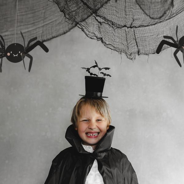 Hårbøjle med Høj Hat & Flagermus