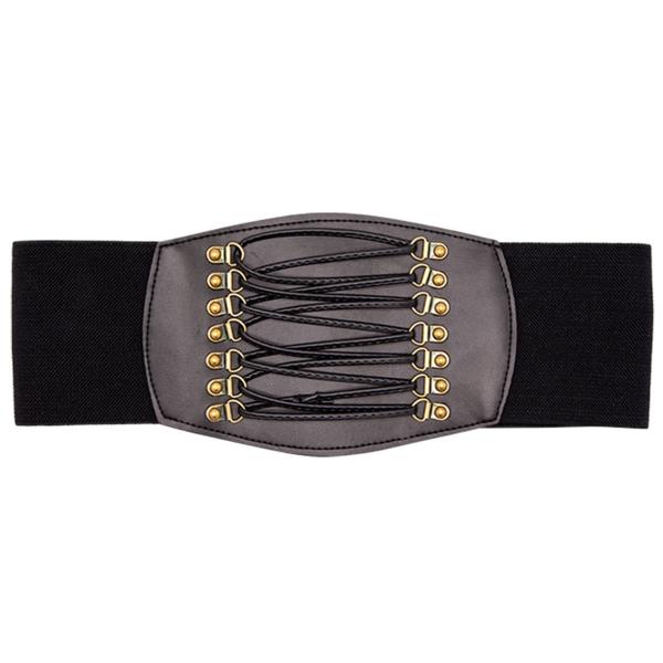 Sort Korsetbælte