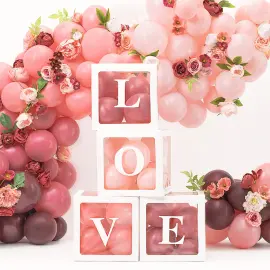 Ballon&aelig;sker Hvide Love