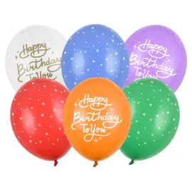 Latexballoner Happy Birthday To You Mix