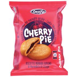 Bl&oslash;d Kage med Kirseb&aelig;rmarmelade 50g