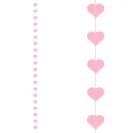 Guirlande Hjerter Rosa