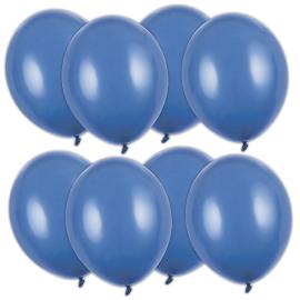 Stærke Balloner Marineblå Pastel 12 cm 100-pak