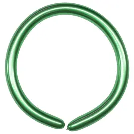 Modelballoner Chrome Grøn 100-pak