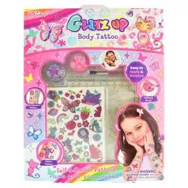 Glitz Up Kropstatoveringer Kit Børn