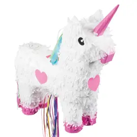 Pinata Enhjørning Hvid og Lyserød