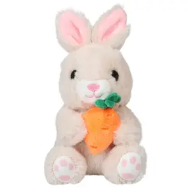 T&oslash;jdyr Kanin Lys beige 16,5 cm