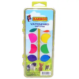 Kariboo Standard Akvarelfarve 12-pak