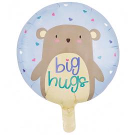 Rund Folieballon Big Hugs 46 cm