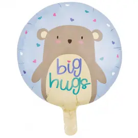 Rund Folieballon Big Hugs 46 cm