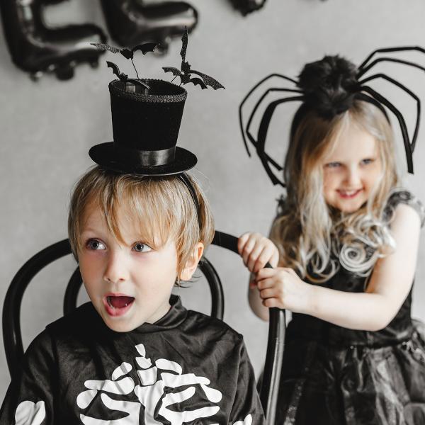 Hårbøjle med Høj Hat & Flagermus