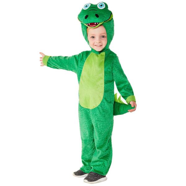 Krokodilledragt Grøn Børn
