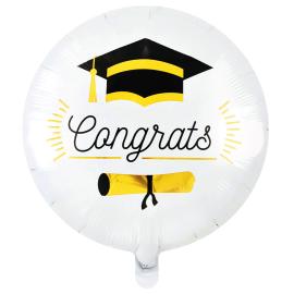 Rund Folieballon Congrats 46 cm