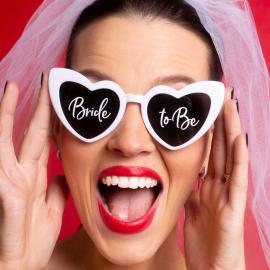 Bride to Be Hjerteformede Briller