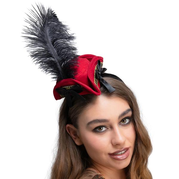 Hårbøjle med Mini Pirathat