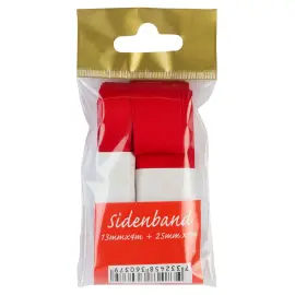 Silkebånd Røde 2-pak