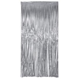 Party Forh&aelig;ng Iriserende S&oslash;lv 200x100 cm