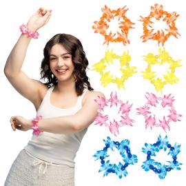 Hawaii Blomsterarmb&aring;nd med Perler 2-pak