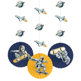 Space Skater H&aelig;ngende Dekoration