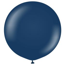 Latexballoner Marinebl&aring; 90 cm 2-pak