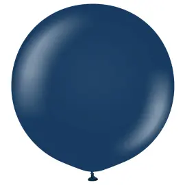 Latexballoner Marinebl&aring; 90 cm 2-pak