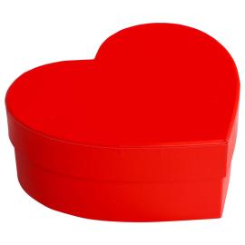 Hjerte Gave&aelig;ske R&oslash;d 11,5x10,5x4,5 cm