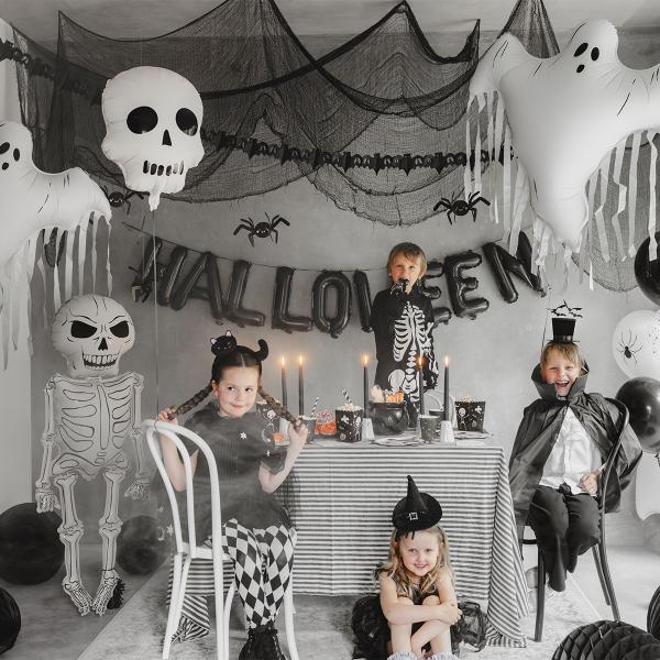 Hårbøjle med Heksehat Sort