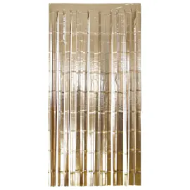 Party Forh&aelig;ng Mat Guld 200x100 cm