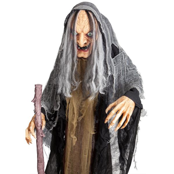 Animeret Gammel Heks 160 cm