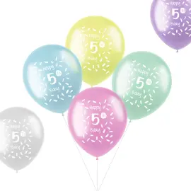 Balloner Pastel Happy Bday 5