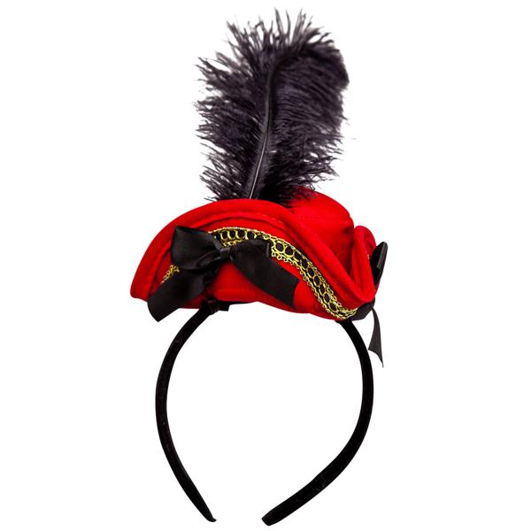 Hårbøjle med Mini Pirathat