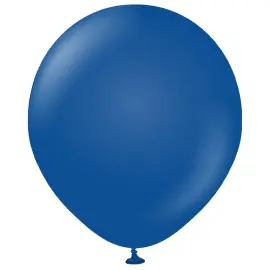 Latexballoner M&oslash;rkebl&aring; 45 cm