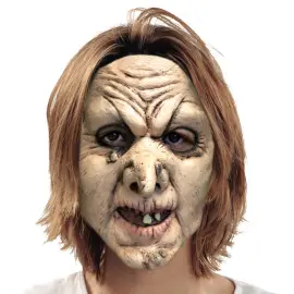 Gammel Heks Maske Latex