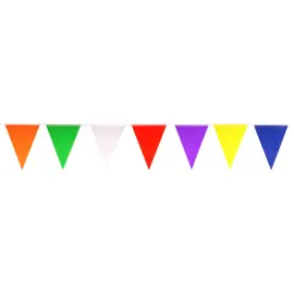 Flagguirlande Regnbuens Farver