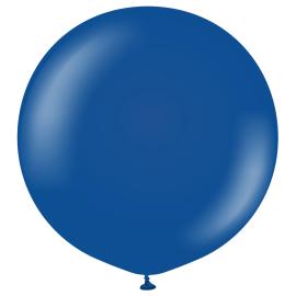 Latexballoner M&oslash;rkebl&aring; 60 cm 2-pak