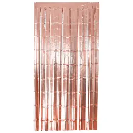 Party Forh&aelig;ng Mat Ros&eacute;guld 200x100 cm