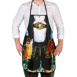 Forkl&aelig;de Oktoberfest Lederhosen