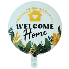 Rund Folieballon Welcome Home 46 cm