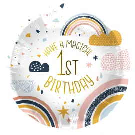 Folieballon 1st Birthday