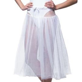 50'er Tylsk&oslash;rt Hvid